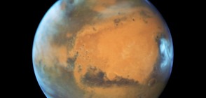 НАСА се сдоби с уникални снимки на Фобос - луната на Марс (СНИМКИ)