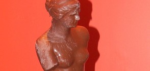 СЛАДКО ИЗЛОЖЕНИЕ: Класически скулптури от шоколад във Варна (ВИДЕО+СНИМКИ)