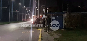 Кола се вряза в стълб в София (ВИДЕО+СНИМКИ)