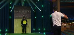 Джокович използва ТВ водещ за мишена (ВИДЕО)