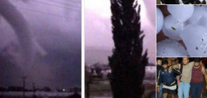 25 ранени и щети при силна буря в Анталия