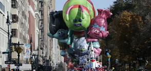 Гигантски балони на парада за Деня на благодарността в Ню Йорк (СНИМКИ)