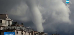 Торнадо премина през италиански курорт (ВИДЕО)