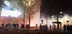 Сблъсъци между футболни фенове и жандармерия във Франция (ВИДЕО)