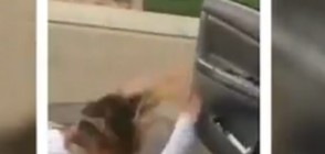 ОТ МРЕЖАТА: Защо не трябва да слизате от колата в движение? (ВИДЕО)