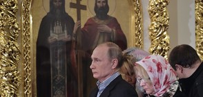 Путин поздрави руснаците за Рождество Христово (ВИДЕО+СНИМКИ)