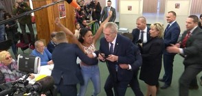 Полуголата нападателка на чешкия президент – с условна присъда