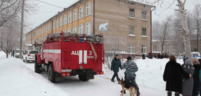 КЪРВАВО МЕЛЕ: 12 ранени при сбиване в руско училище (ВИДЕО)