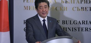 Японският премиер качи в интернет снимка от снежна София (СНИМКА)