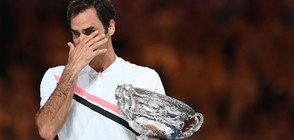 СЪЛЗИ ОТ РАДОСТ НА КОРТА: Федерер спечели 20-а титла от Големия шлем (ВИДЕО+СНИМКИ)