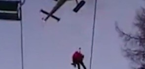 Над 100 скиори бяха блокирани на развален седалков лифт в Австрия (ВИДЕО)