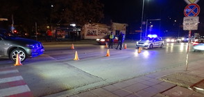 Джип блъсна колоездач на пешеходна пътека в Благоевград (СНИМКИ)