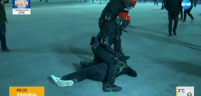 Полицай почина при сблъсъци с руски футболни фенове в Испания (ВИДЕО)