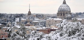 Около 100 българи блокирани в Рим заради лошото време