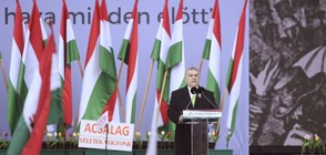 Десетки хиляди унгарци на демонстрация в подкрепа на Орбан (ВИДЕО+СНИМКИ)