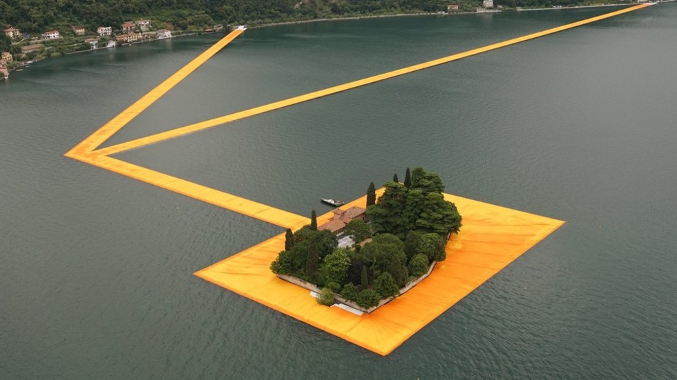 Снимка: Thefloatingpiers.com/Christo and Jeanne-Claude: The Floating Piers/Facebook