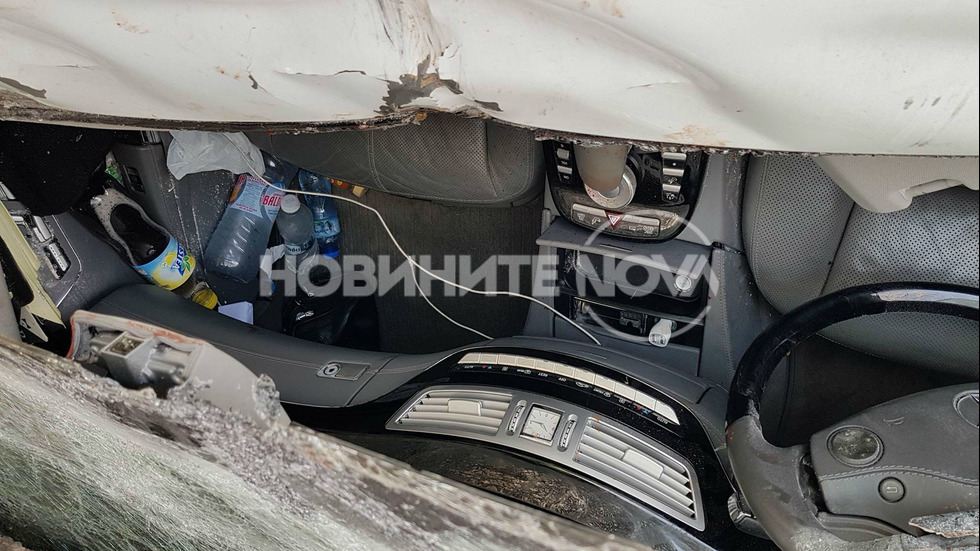 ТЕЖКА КАТАСТРОФА: Кола падна в дере на магистрала „Тракия”
