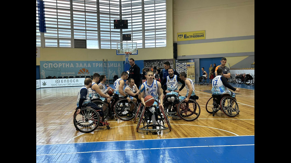 Второ място за българския отбор на Балканската лига по баскетбол на колички