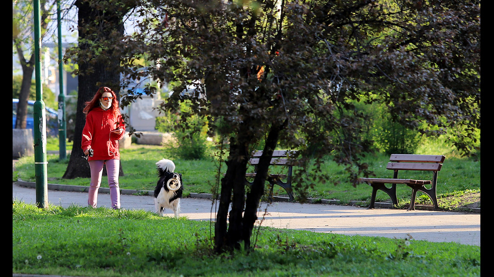 От днес пада забраната за разходки в парковете в страната