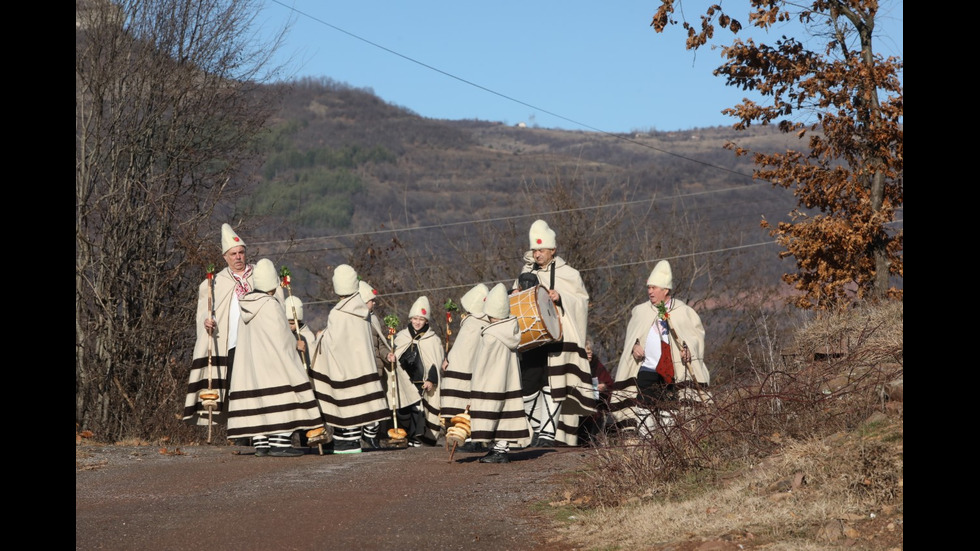 Коледари в Гара Бов