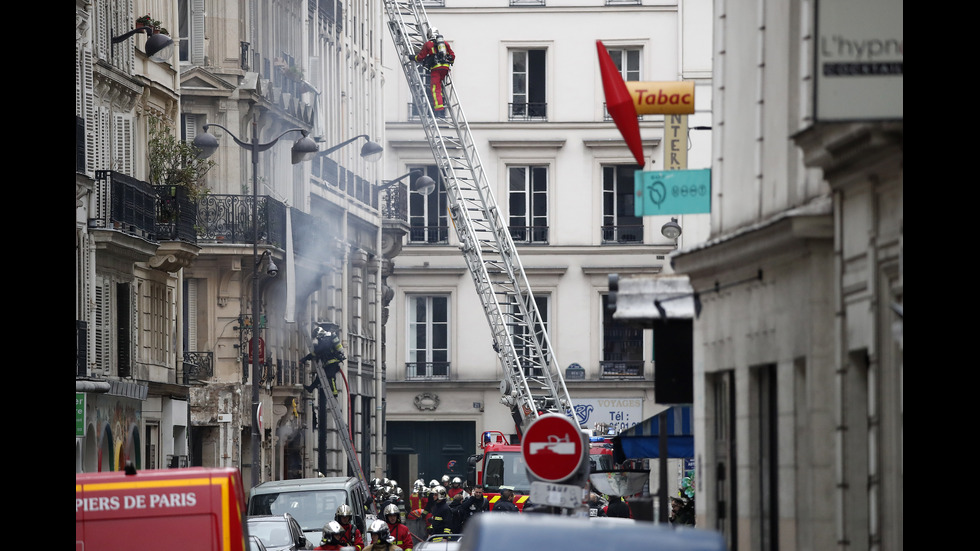 Експлозия в хлебарница в Париж