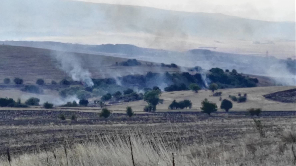 Пожар до пернишкото село Дивотино