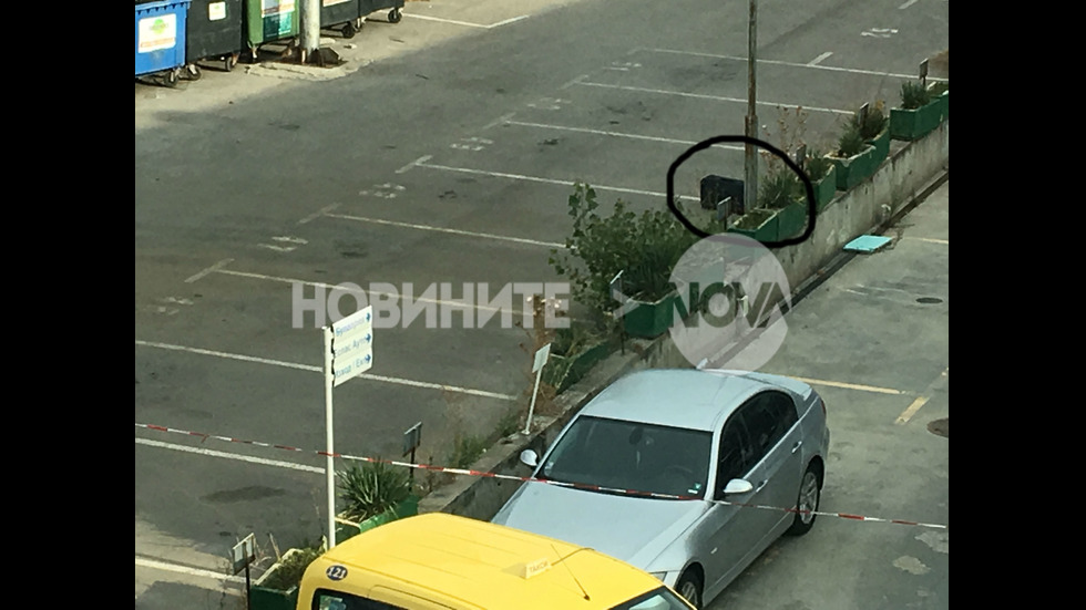 Изоставен куфар на паркинга на NOVA вдигна полицията на крак