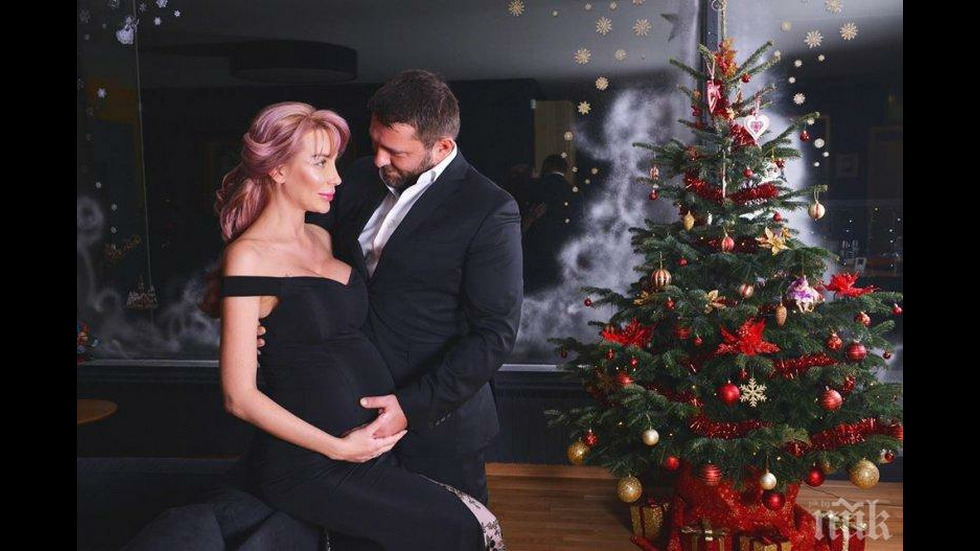 Бременната Антония Петрова и съпруга й