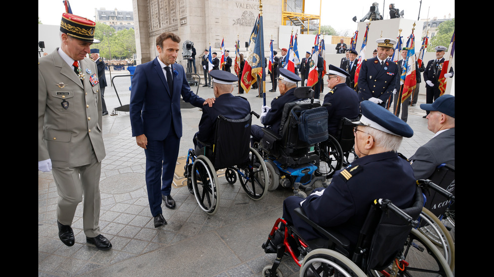Франция чества победата над Хитлеристка Германия