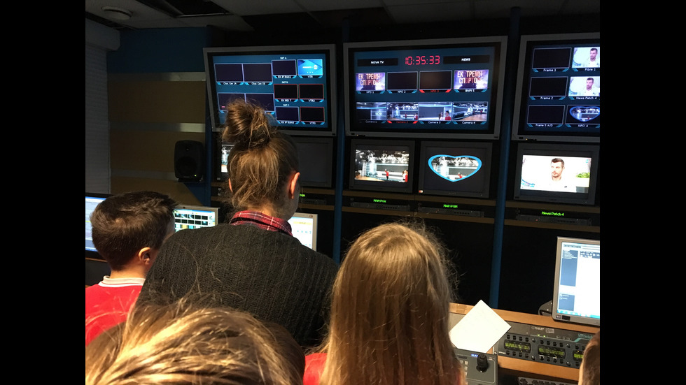 Ученици от ЧСУ "Дружба“ на посещение в NOVA