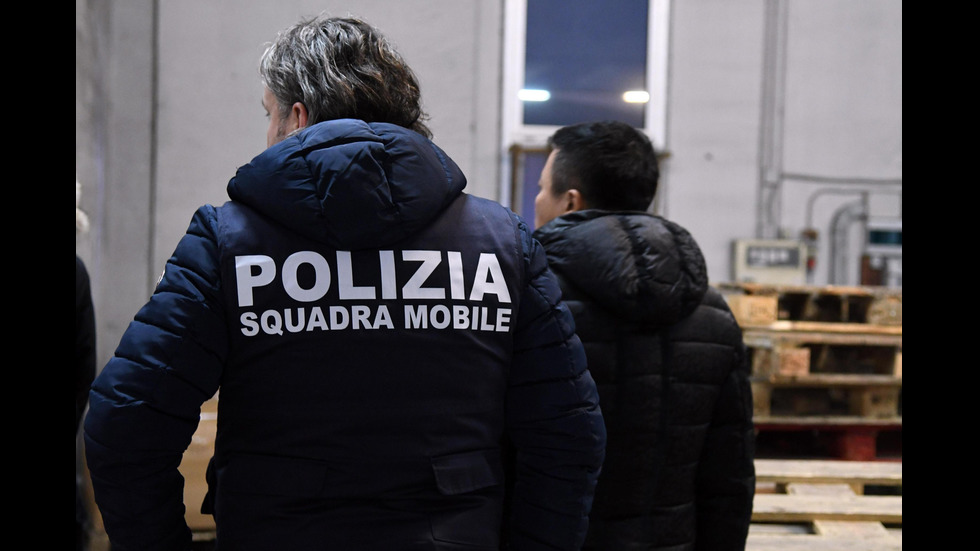 Италианската полиция проведе акция срещу китайската мафия