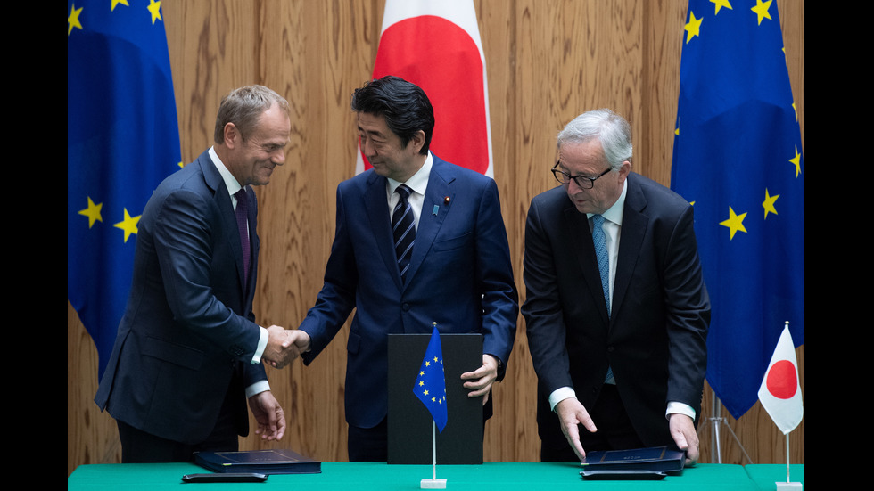 ЕС и Япония подписаха договор за свободен обмен на данни