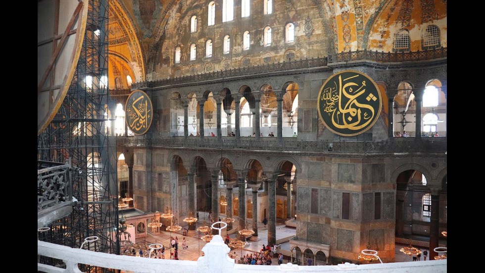 Тайните на църквата "Света София" в Истанбул