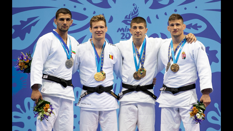 Ивайло Иванов стана европейски вицешампион по джудо на Игрите в Минск