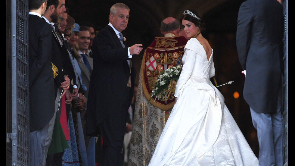 Принцеса Южени сключи брак с годеника си Джак Бруксбанк