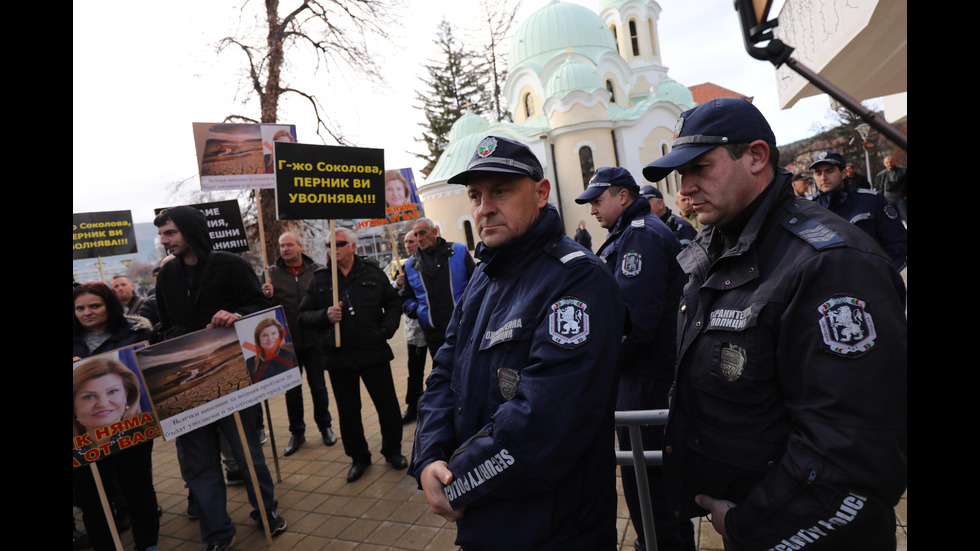 Пореден протест заради безводието в Перник