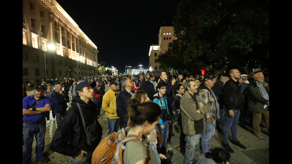 99-а вечер на антиправителствени протести