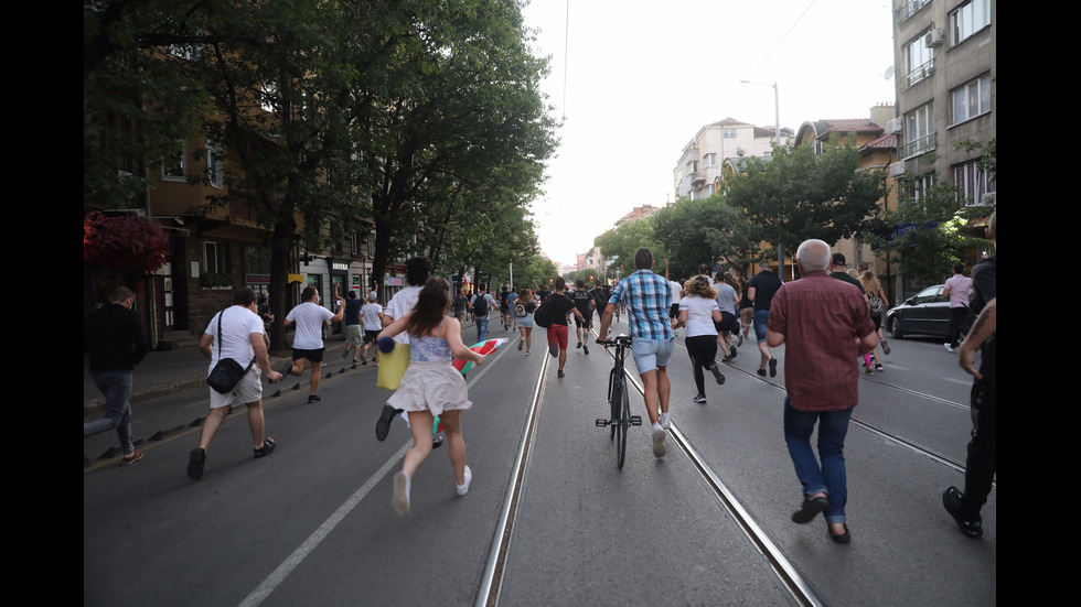 Три протеста в "Триъгълника на властта"