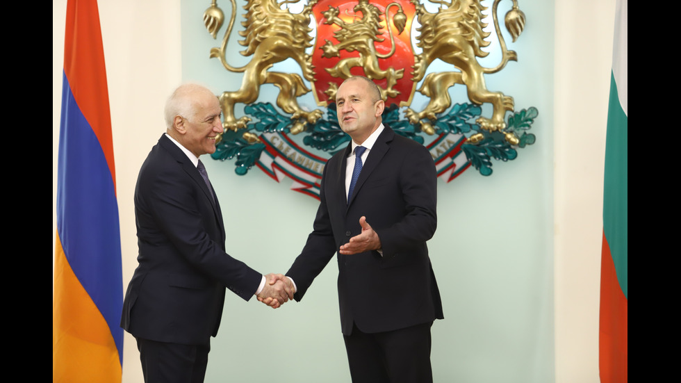 Президентът на Армения е на посещение у нас