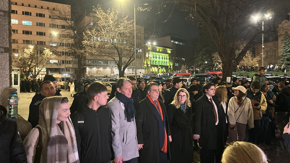 Протестиращи срещу Бюджет 2026 блокираха движението в "Триъгълника на властта"