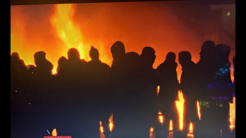 Погром след протеста в центъра на София