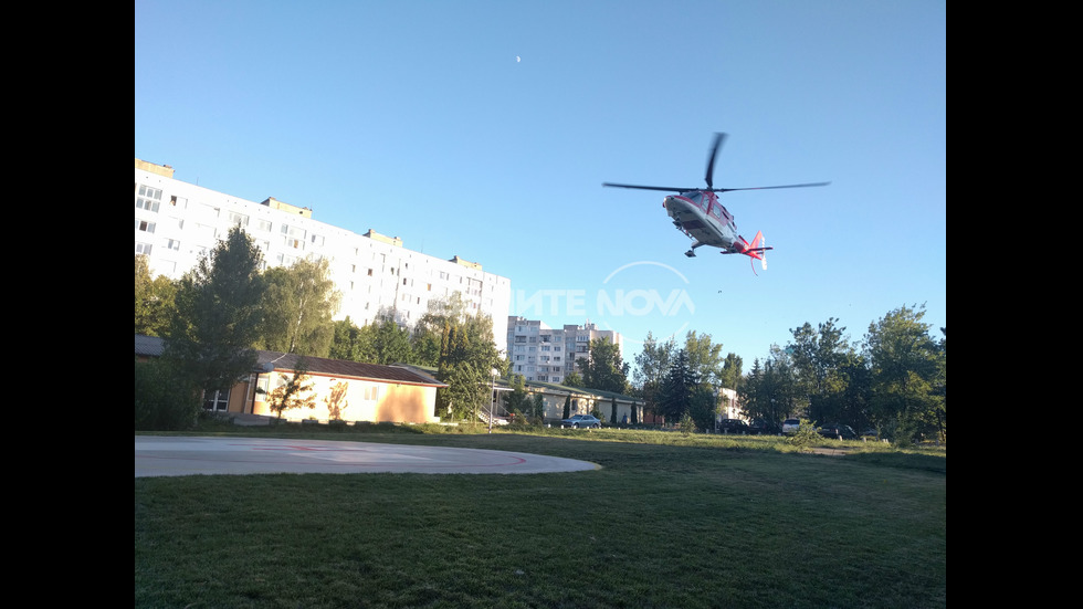 Спасителен хеликоптер докара в София пострадал в Пирин турист
