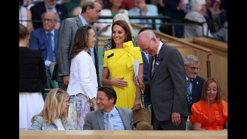 Кейт Мидълтън демонстрира стил и класа на финала на „Уимбълдън” за жени