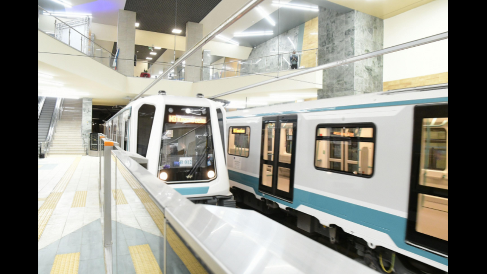 Пуснаха новия участък от третия лъч на метрото в София