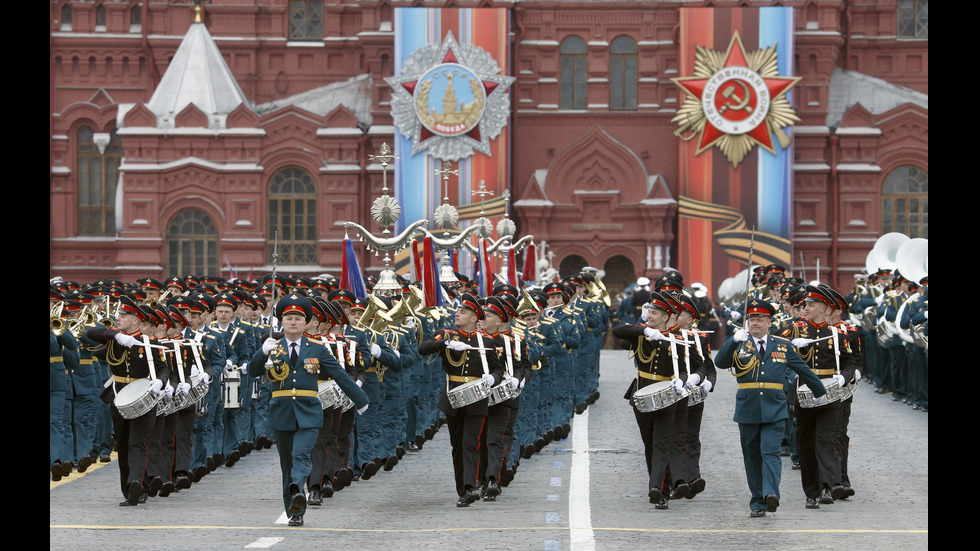 Денят на победата на Червения площад в Москва