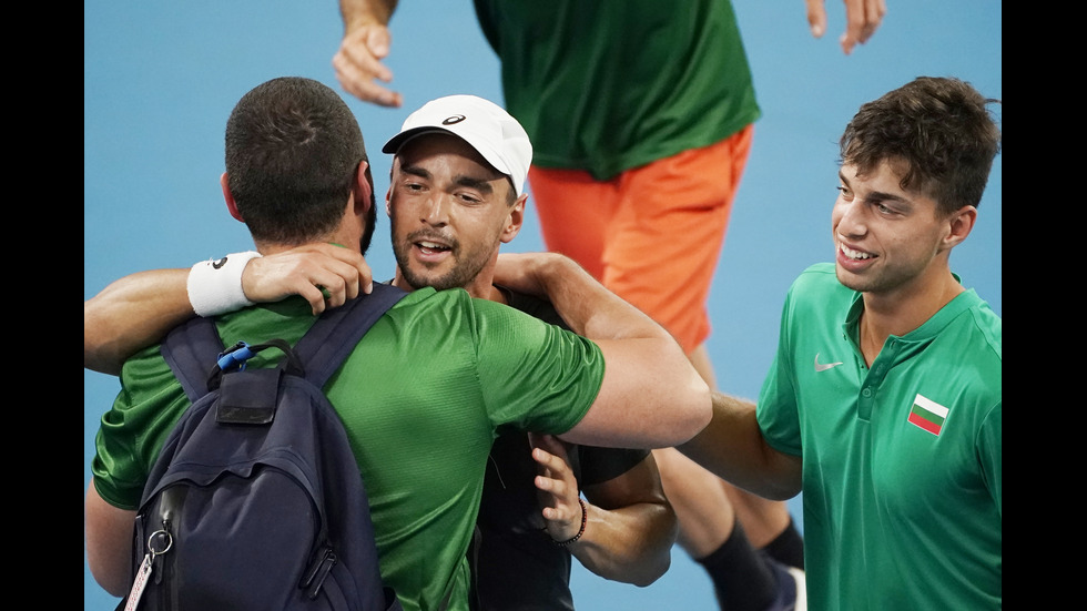 Димитър Кузманов поведе България към 1/4 финалите в ATP Cup