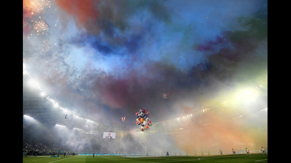 Откриха UEFA EURO 2020 със зрелищен спектакъл в Рим