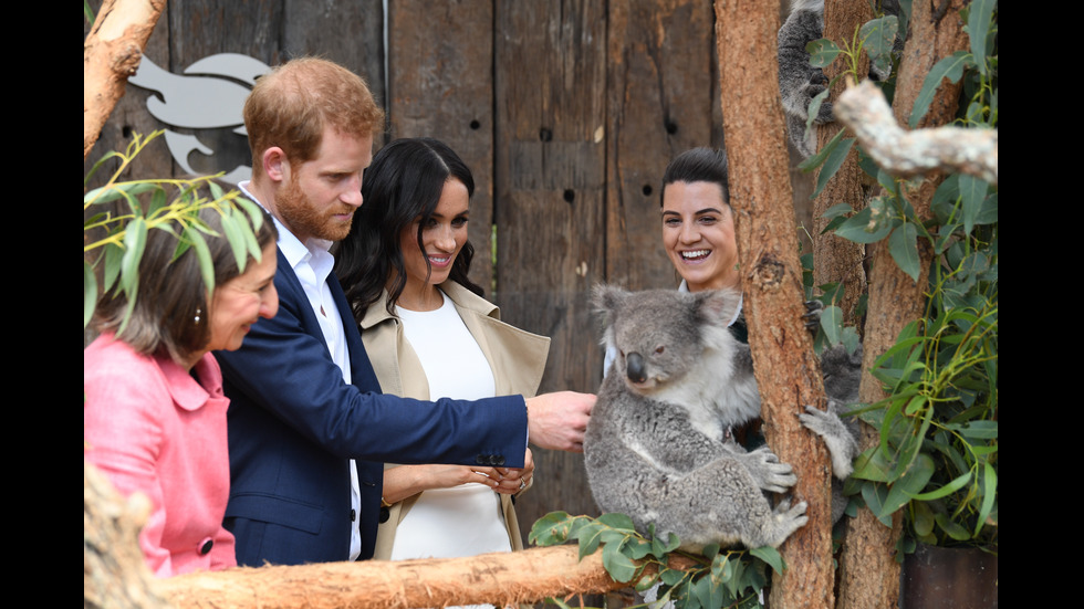 Принц Хари и Меган Маркъл в Австралия