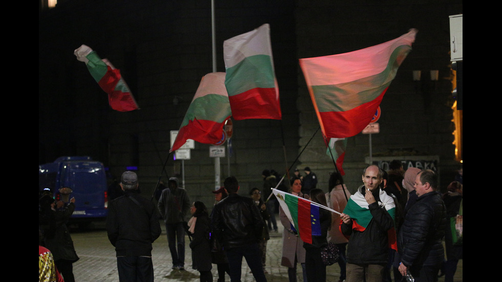116-и ден на антиправителствени протести в София