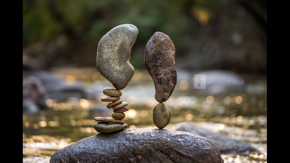 Камъните, които преодоляват гравитацията